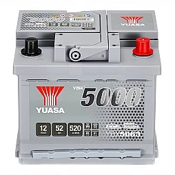 Акумулатор YUASA YBX5000 52Ah/520A R+