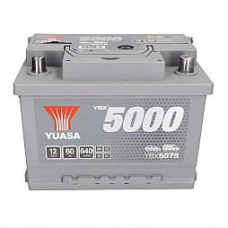 Акумулатор YUASA YBX5000 60Ah/640A R+