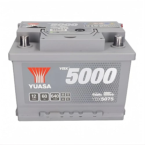 Акумулатор YUASA YBX5000 60Ah/640A R+