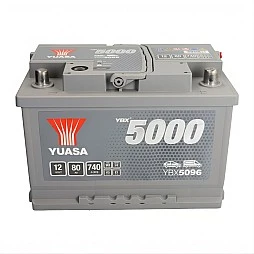 Акумулатор YUASA YBX5000 80Ah/740A R+