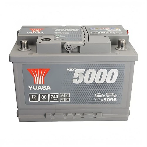 Акумулатор YUASA YBX5000 80Ah/740A R+
