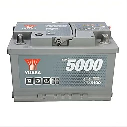 Акумулатор YUASA YBX5000 75Ah/710A R+