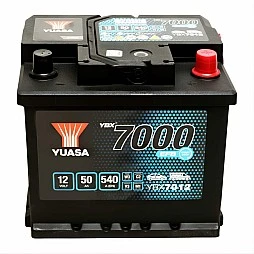 Акумулатор YUASA YBX7000 EFB 50Ah/540A R+