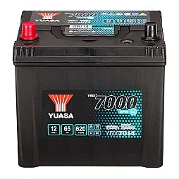 Акумулатор YUASA YBX7000 EFB 65Ah/620A L+ JIS