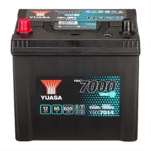 Акумулатор YUASA YBX7000 EFB 65Ah/620A L+ JIS