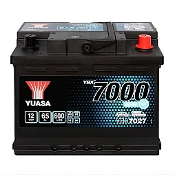 Акумулатор YUASA YBX7000 EFB 65Ah/600A R+
