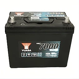 Акумулатор YUASA YBX7000 EFB 80Ah/760A R+ JIS