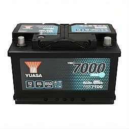 Акумулатор YUASA YBX7000 EFB 65Ah/650A R+