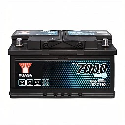 Акумулатор YUASA YBX7000 EFB 75Ah/730A R+