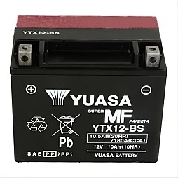 Акумулатор YUASA YTX12-BS 10.5Ah/180A L+