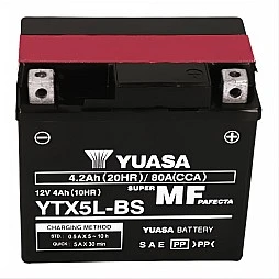 Акумулатор YUASA YTX5L-BS 4.2Ah/80A R+