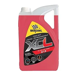 Антифриз Bardahl XCL G13 Червен 5 литра