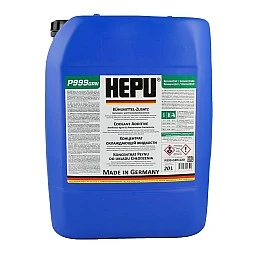 Антифриз HEPU P999 G11 Син/Зелен 20 литра