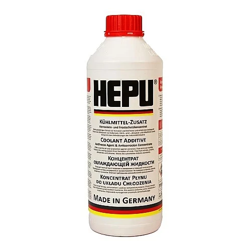 Антифриз HEPU P999 G12 Червен 1.5 литра