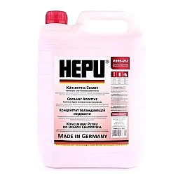 Антифриз HEPU P999 G12 Червен 5 литра