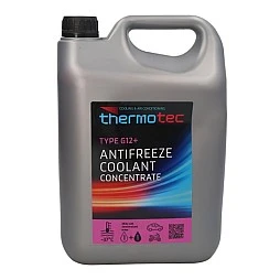 Антифриз THERMOTEC G12+ Розов / Червен Концентрат 5 литра