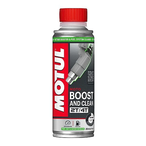 Motul Boost and Clean Moto за почистване на горивната система 200 мл.