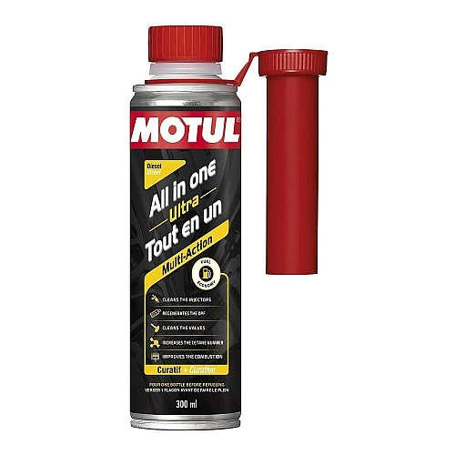 Motul All In One Ultra Diesel добавка за дизелови двигатели 300 мл.
