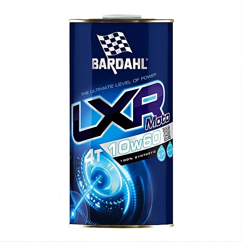 Масло BARDAHL PLASMA LXR-MOTO 4T 10W60 1 литър