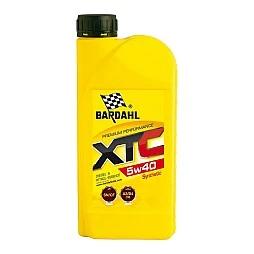 Bardahl XTC 5W40  1 литър – оптимално смазване, нисък разход и висока чистота на двигателя.