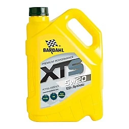 Bardahl XTS 5W20 4 литра синтетично масло за бензинови двигатели Ford EcoBoost с нисък вискозитет и икономия на гориво