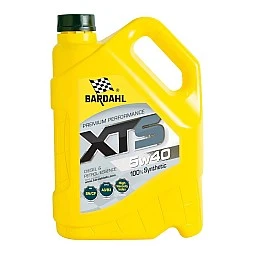 Bardahl XTS 5W40 5 литра 100% синтетично моторно масло за бензинови и дизелови двигатели осигуряващо стабилна защита 
