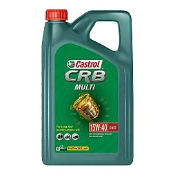 Castrol CRB Multi 15W 40 CI-4 5 литра минерално дизелово масло за тежкотоварни двигатели с EGR