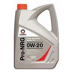 Масло COMMA PRO-NRG 0W20 4 литра