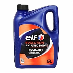 Масло ELF EVOLUTION 500 TURBO DIESEL 15W40 5 литра