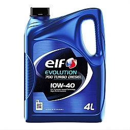Масло ELF EVOLUTION 700 TURBO DIESEL 10W40 4 литра