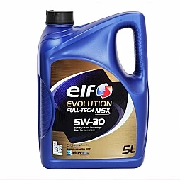 Масло ELF EVOLUTION FULL-TECH MSX 5W30 5 литра