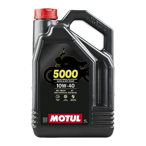 Масло MOTUL 5000 10W40 4T 4 литра