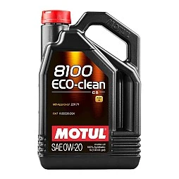 Масло MOTUL 8100 ECO-CLEAN 0W20 5 литра