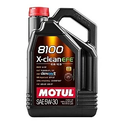 Масло MOTUL 8100 X-CLEAN EFE 5W30 4 литра