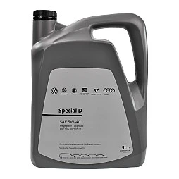 Масло VW SPECIAL D 5W40 5 литра