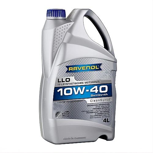 Масло RAVENOL LLO 10W40 4 литра