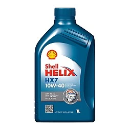 Масло SHELL HELIX HX7 10W40 1 литър