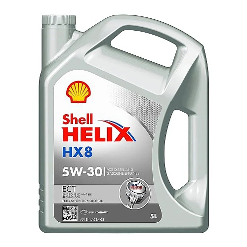 Масло SHELL HELIX HX8 ECT 5W30 5 литра