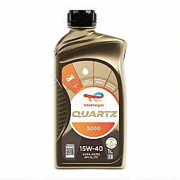 Масло TOTAL QUARTZ 5000 15W40 1 литър