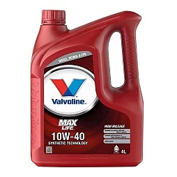 Масло VALVOLINE MAXLIFE A3/B4 10W40 4 литра