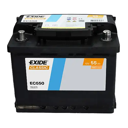 Акумулатор EXIDE CLASSIC 55Ah/460A R+