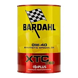 Масло BARDAHL XTC C60 0W40 1 литър