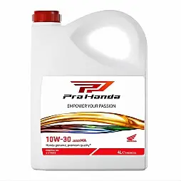 Масло HONDA 10W30 4T 4 литра