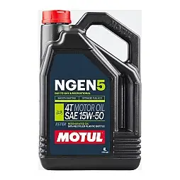 Масло MOTUL NGEN 5 15W50 4T 4 литра